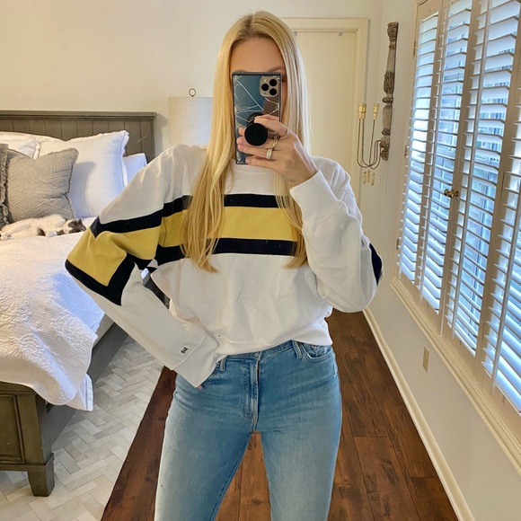 Abercrombie & Fitch Tops - Abercrombie Varsity Sweatshirt